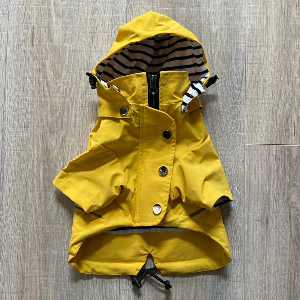 Zip Up Dog Raincoat